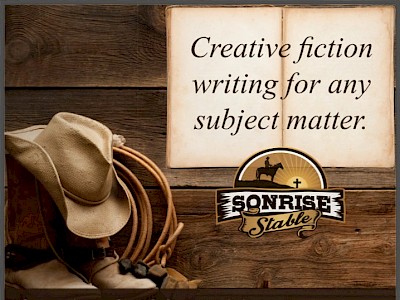 Sonrise Stable Writing Lessons