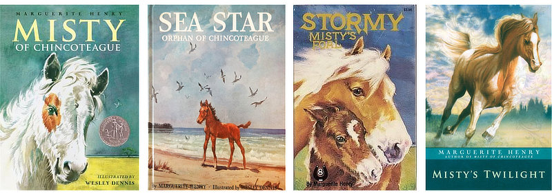 misty of chincoteague series by marguerite henry
