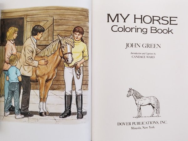 My Horse Coloring Book #2